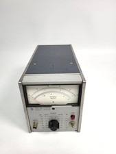 HP Hewlett Packard 3400A RMS Voltmeter 1mV-300V Parts (Untested, No Power cord) picture