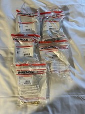 Lot Of 6 Assorted Wire Mold Adaptors And Covers picture