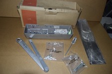 LCN 1461 DEL AL Door Closer, Delayed Action, Non-Handed Aluminum Finish w/ Plate picture