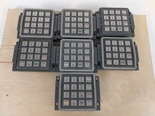 Lot of 7 Cryptera Gilbarco M10681B001 INT1214-5450 Pinpad Keypads UNTESTED picture
