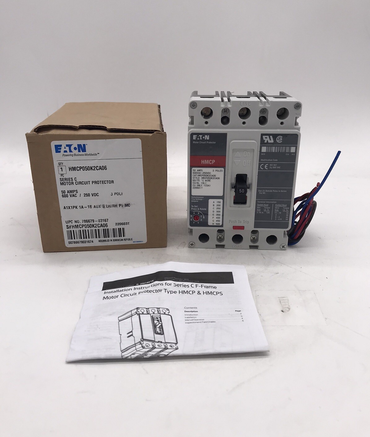 HOUSTON STOCK NEW EATON HMCP050K2CA06 TYPE HMCP 50 AMP FREE 2 DAY AIR BUY NOW HOUSTON STOCK NEW EATON HMCP050K2CA06 TYPE HMCP 50 AMP FREE 2 DAY AIR BUY NOW