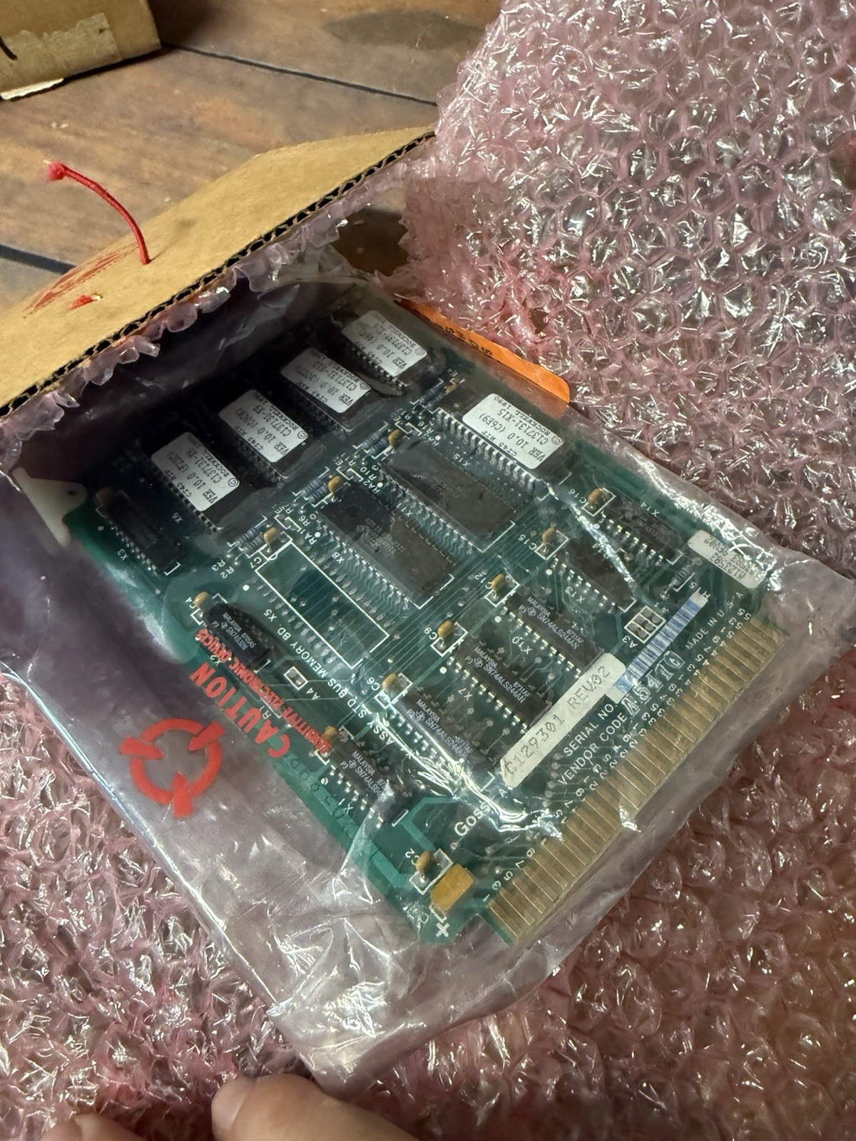 Rockwell GOSS Memory Board C129301 REV02 STD Bus Card – NOS Rockwell GOSS Memory Board C129301 REV02 STD Bus Card – NOS