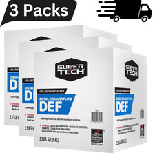 Super Tech DEF Diesel Exhaust Fluid, Made in USA, 2.5 Gallon (9.46 L), 3-Pack picture