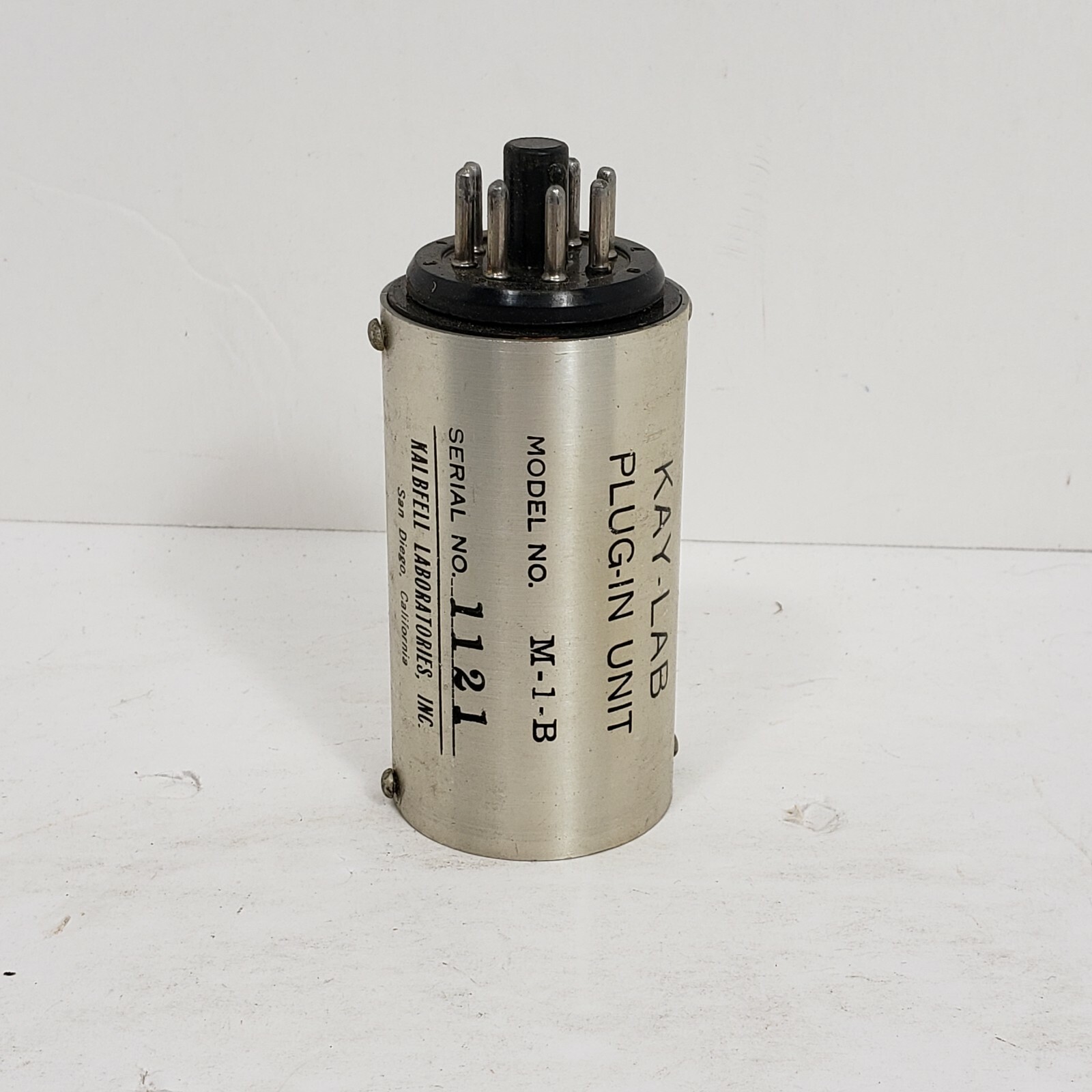 Vintage Kay - Lab  8 Pin Kalbfell Laboratories Vintage Tube Amp Model M- 1 - B