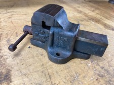 Vintage WP Ward England Bench Vise Woden Record Paramo 0 2 1/2