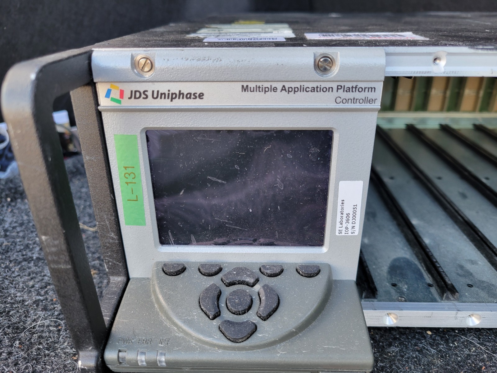 JDS Uniphase MAP+1111110 MAP Chassis w/ Controller Application Platform Module