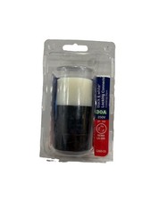 Leviton 30 Amp 250-Volt Locking Connector, Black and White C2623-CS NEMA L6-30R picture