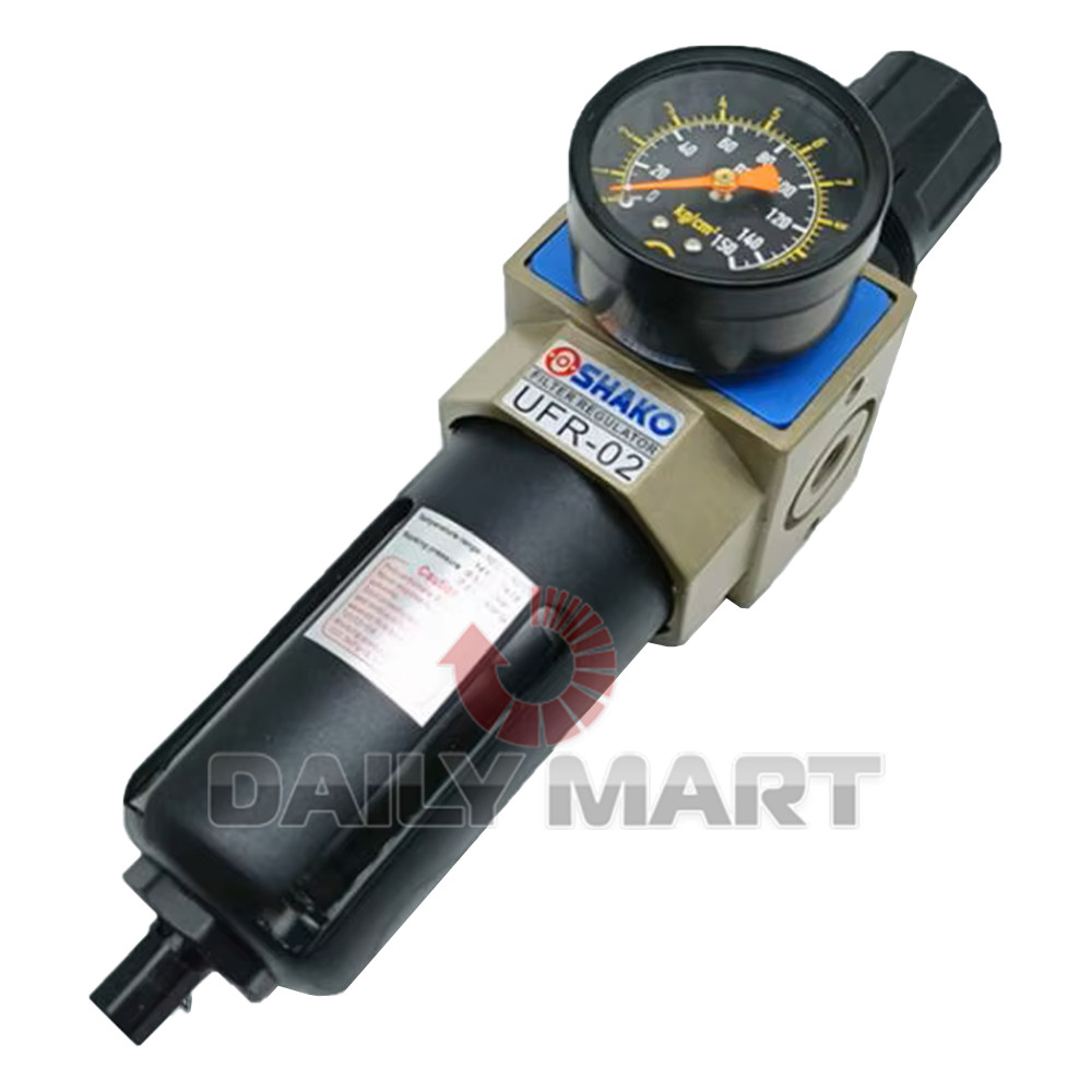 New In Box SHAKO UFR-02 Pressure Regulating Filter Semi Automatic Drain New In Box SHAKO UFR-02 Pressure Regulating Filter Semi Automatic Drain