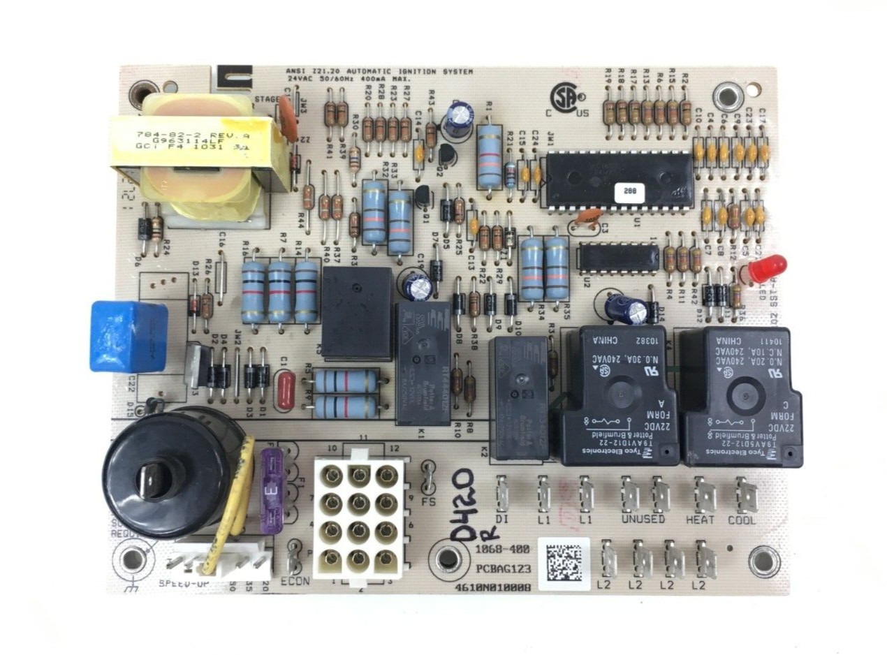 Honeywell 1068-400 Goodman Amana Control Circuit Board PCBAG123 refurbish #RD420