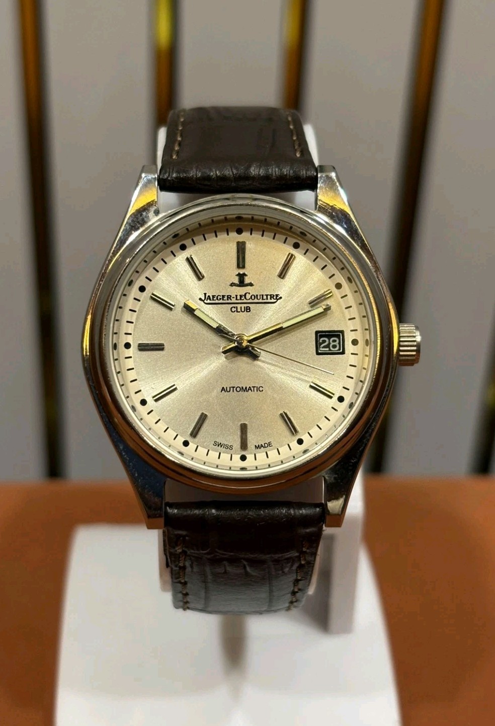 Vintage Jaeger-LeCoultre Club 25 Jewels Automatic Swiss Made Men's Watch