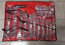 NEW Proto Industrial JSCVT-20S 12 Point Reverse Ratchet Wrench 20 Piece picture