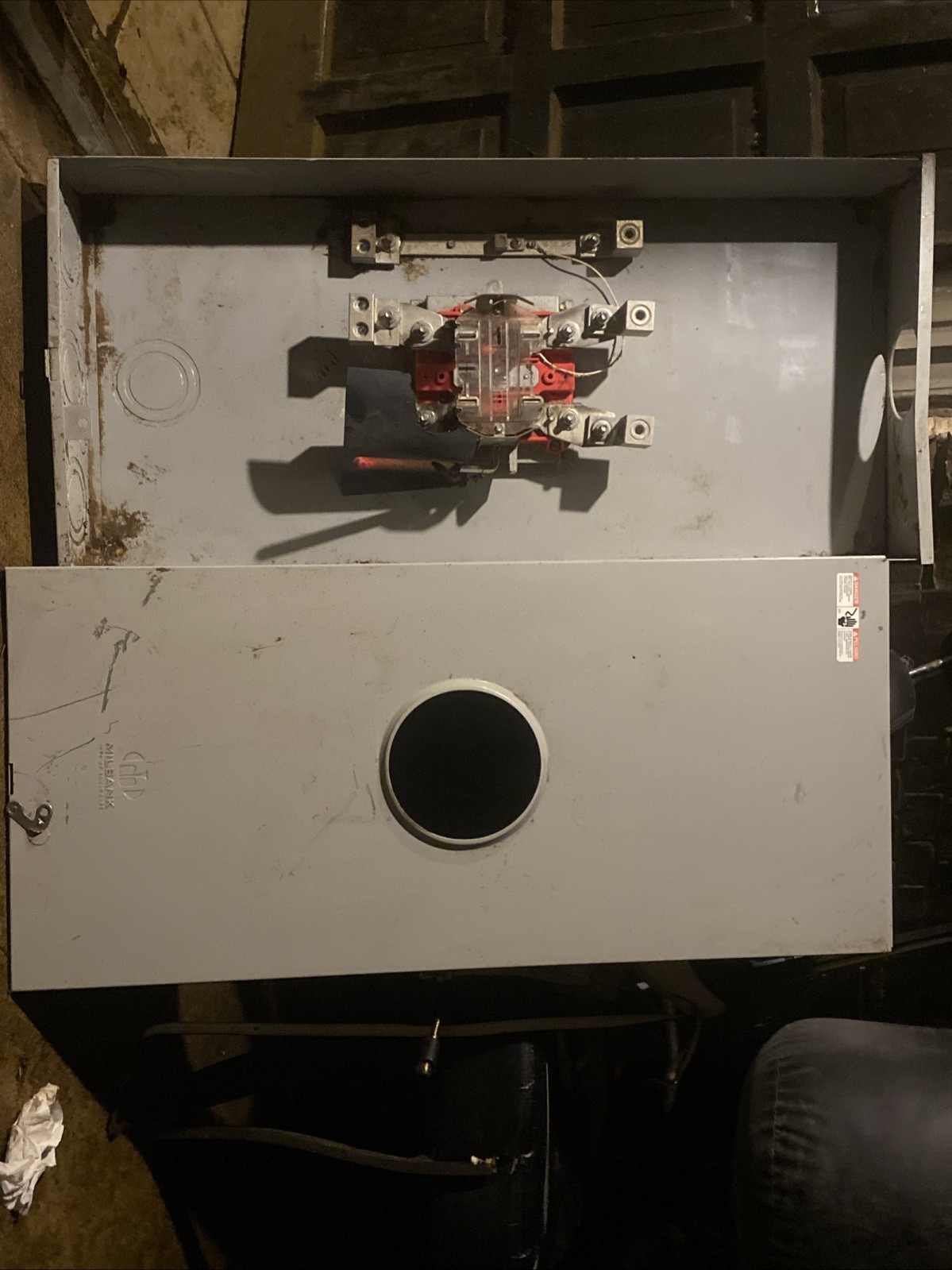 MILBANK 320a 400 Amp Meter 5T Jaw Bypass OHUG MILBANK 320a 400 Amp Meter 5T Jaw Bypass OHUG