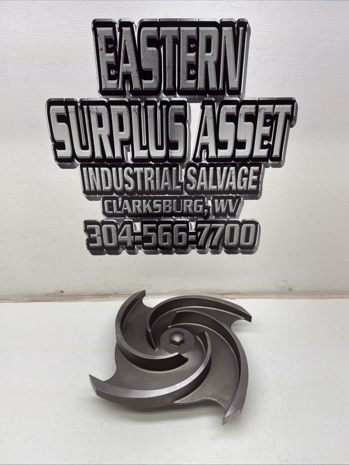Blackmer Pump Impeller CD4MCU DP-195 2X3-13 NEW Blackmer Pump Impeller CD4MCU DP-195 2X3-13 NEW