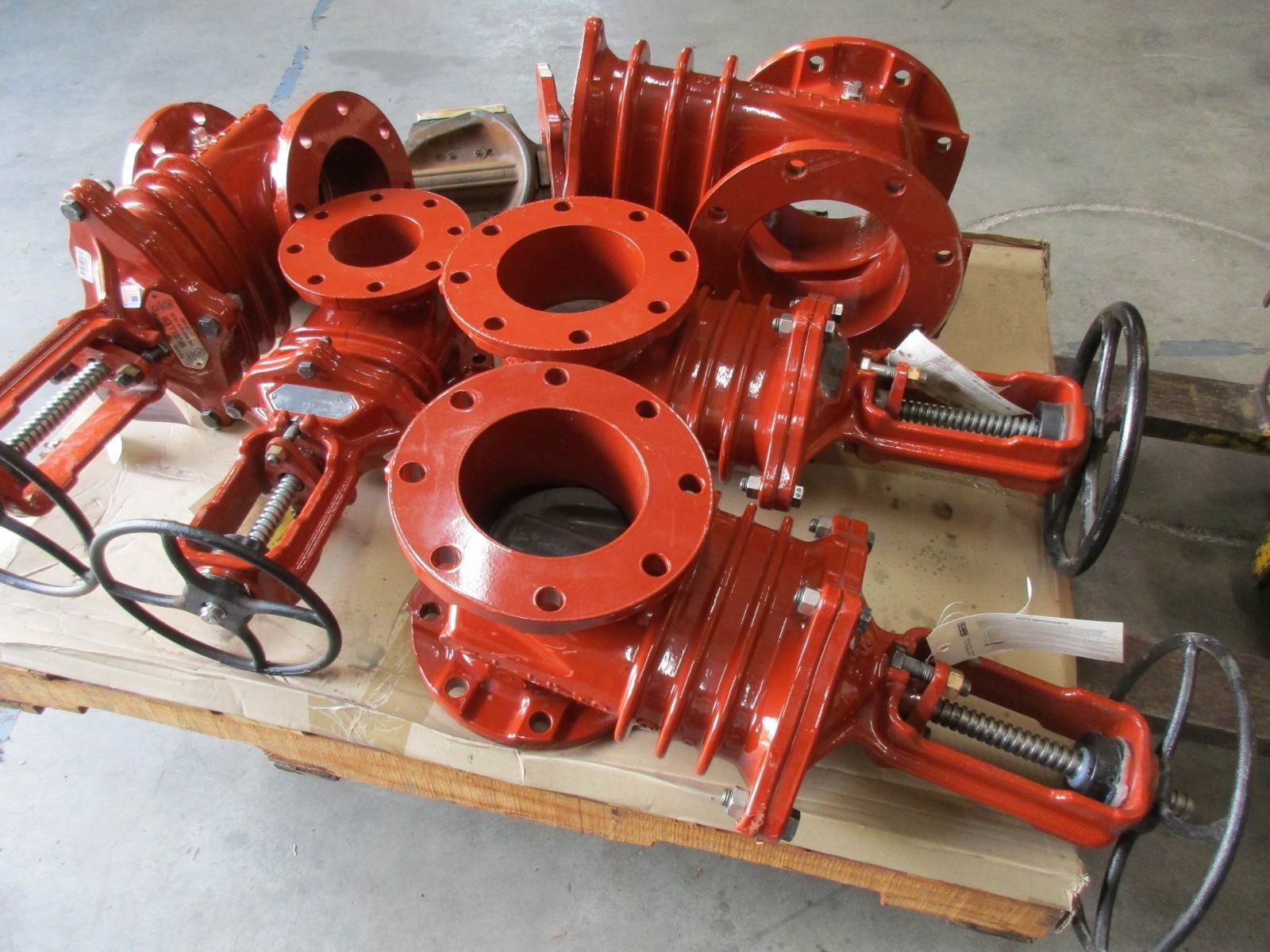 Large Lot of Victaulic and Mueller Fire Protection Materials PRICE REDUCED Large Lot of Victaulic and Mueller Fire Protection Materials PRICE REDUCED
