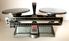 Vintage OHAUS Harvard Trip Balance Stainless 2 Kilo Double Beam Scale picture