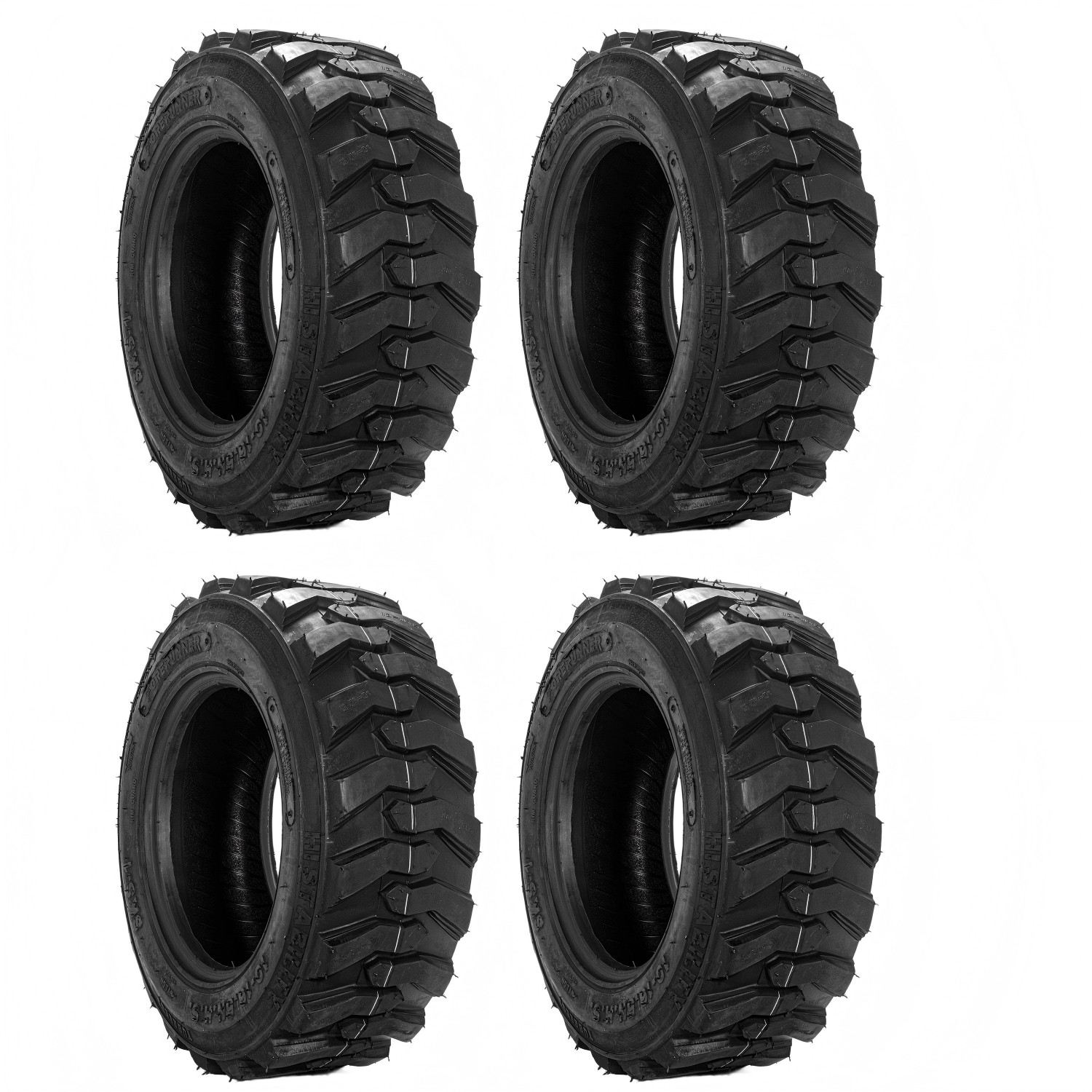 Set 4 10x16.5 Skid Steer Loader Tire 12 Ply 10-16.5 Heavy Duty for Bobcat Set 4 10x16.5 Skid Steer Loader Tire 12 Ply 10-16.5 Heavy Duty for Bobcat