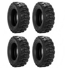 Set 4 10x16.5 Skid Steer Loader Tire 12 Ply 10-16.5 Heavy Duty for Bobcat picture