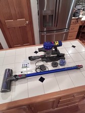 Dyson V7 Animal Pro+ SV11 Cordless Stick Vacuum Blue Tested & Works Attachments picture