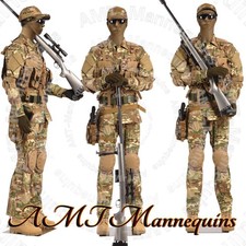 Used Heavy Duty Full Body Mannequin Flexible Posable Adjustable Arms+Metal Base picture