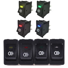 5 X 12V 35A Car auto fog light rocker toggle switch LED dashboard sales  Rs.sh picture