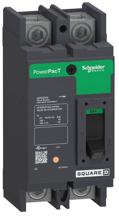 *QTY 2* Square D PowerPact Molded Case Circuit Breaker-100A 2-Pole 240V-QBL22100 *QTY 2* Square D PowerPact Molded Case Circuit Breaker-100A 2-Pole 240V-QBL22100