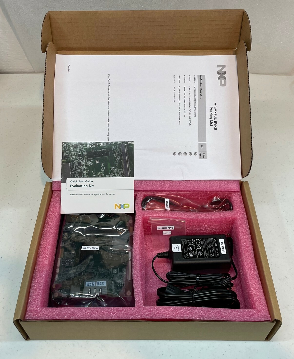 NXP FREESCALE MCIMX6UL-EVKB IMX6 ULTRALITE ARM EVALULATION KIT - NEW NXP FREESCALE MCIMX6UL-EVKB IMX6 ULTRALITE ARM EVALULATION KIT - NEW