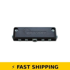 Vibrant Performance Aluminum Vacuum Manifold - Black Anodized picture