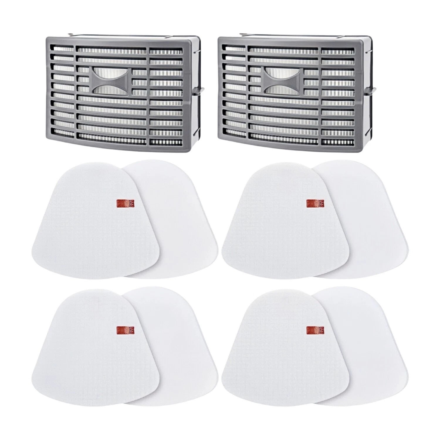 2 HEPA Filter + 4 Foam Kit for Shark Powered Lift-Away DLX NV581 581Q XFFT580