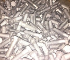 5/8-11 X 12 Hex Head Cap Screws Hot Dipped Galvanized With Nuts 10 Pieces picture