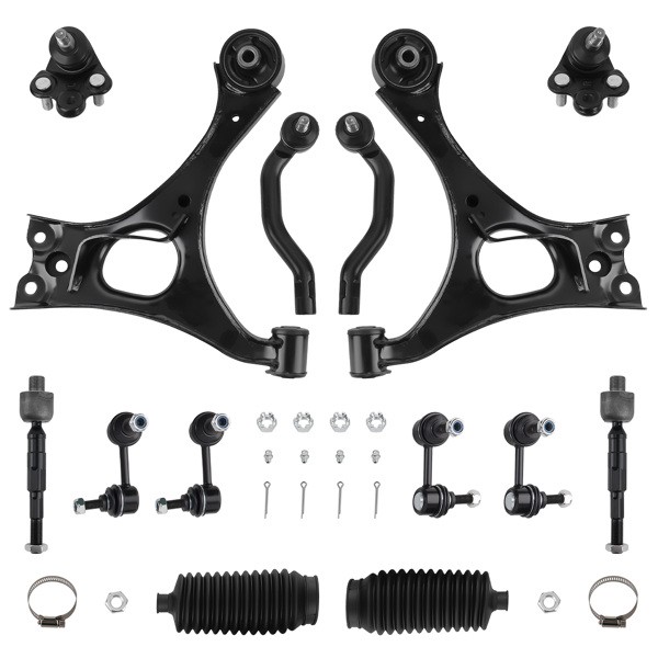 14Pcs Suspension Kit Front Lower Control Arms Fit for Honda Civic 2006 - 2011 Al 14Pcs Suspension Kit Front Lower Control Arms Fit for Honda Civic 2006 - 2011 Al