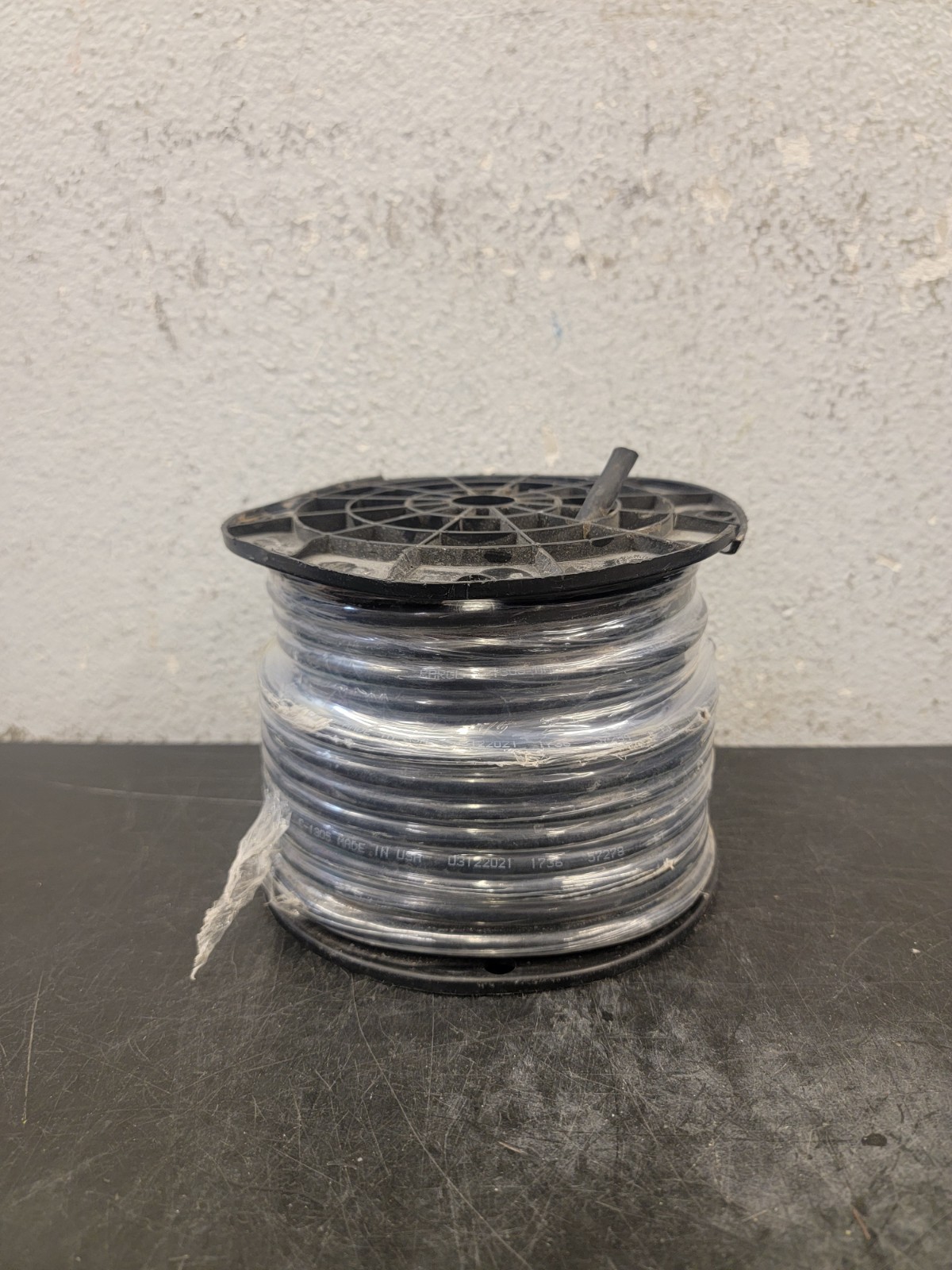 500' of Prysmian Carol C-1305 20/4C Black Cable