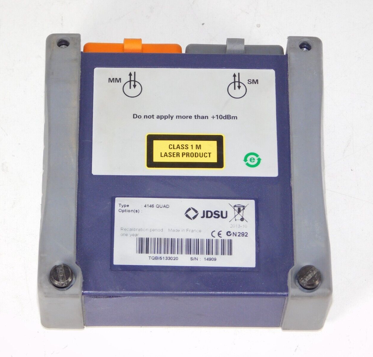 JDSU Viavi 4146 QUAD SM MM OTDR Module For Tberd T-berd MTS 2000 4000 Mainframes JDSU Viavi 4146 QUAD SM MM OTDR Module For Tberd T-berd MTS 2000 4000 Mainframes
