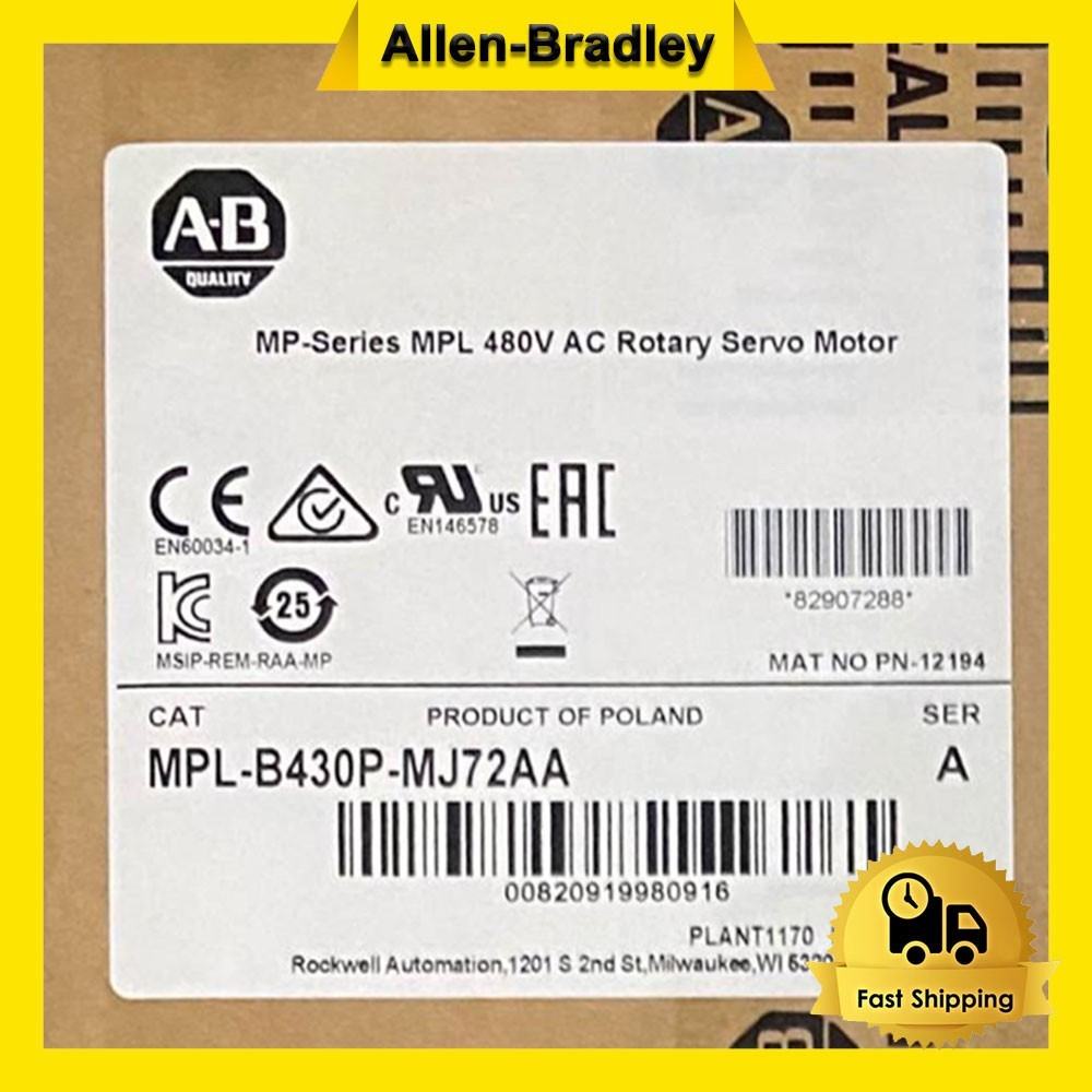 1PC AB MPL-B430P-MJ72AA New In Box Servo Motor AB 1PC AB MPL-B430P-MJ72AA New In Box Servo Motor AB