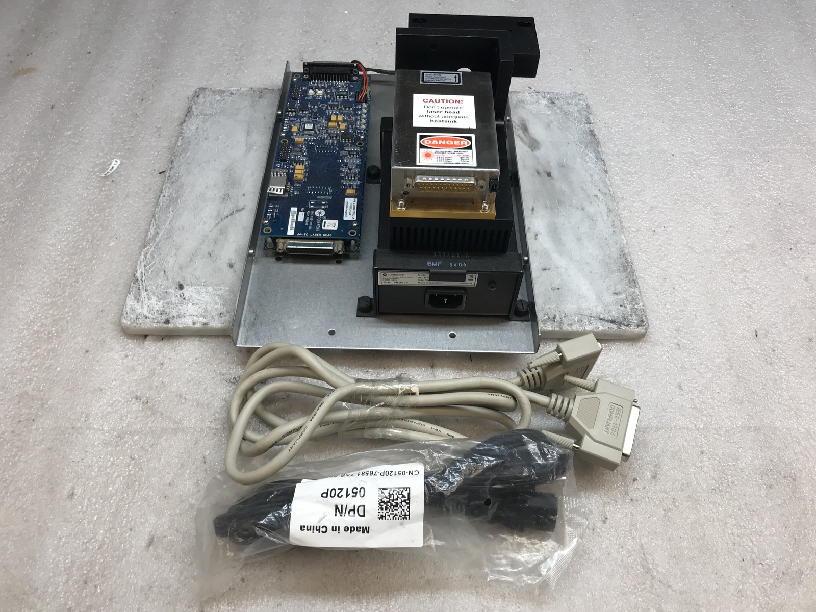 Coherent Sapphire 488-50 Laser Module 50mW 7k Hrs w/ Power Supply & Controller Coherent Sapphire 488-50 Laser Module 50mW 7k Hrs w/ Power Supply & Controller