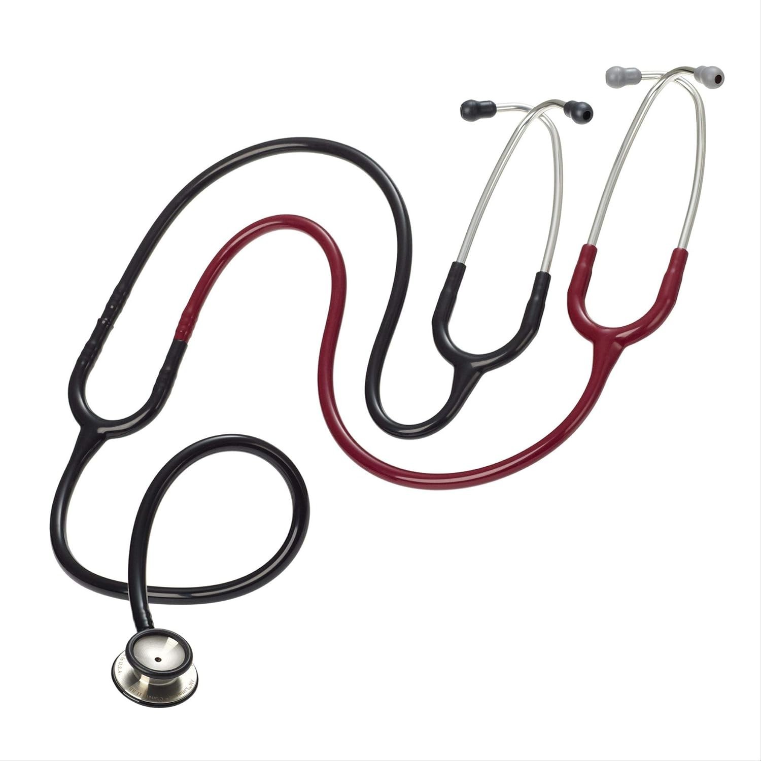 Teaching Stethoscope Dual Head Acoustic Design Burgundy Lightweight Non-Electric Teaching Stethoscope Dual Head Acoustic Design Burgundy Lightweight Non-Electric