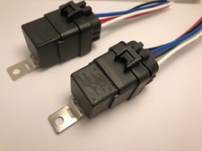 12 VOLT WATERPROOF SPDT RELAYS & SOCKETS KIT 40A 12V FOR AUTOMOTIVE DIY (2 pcs) picture