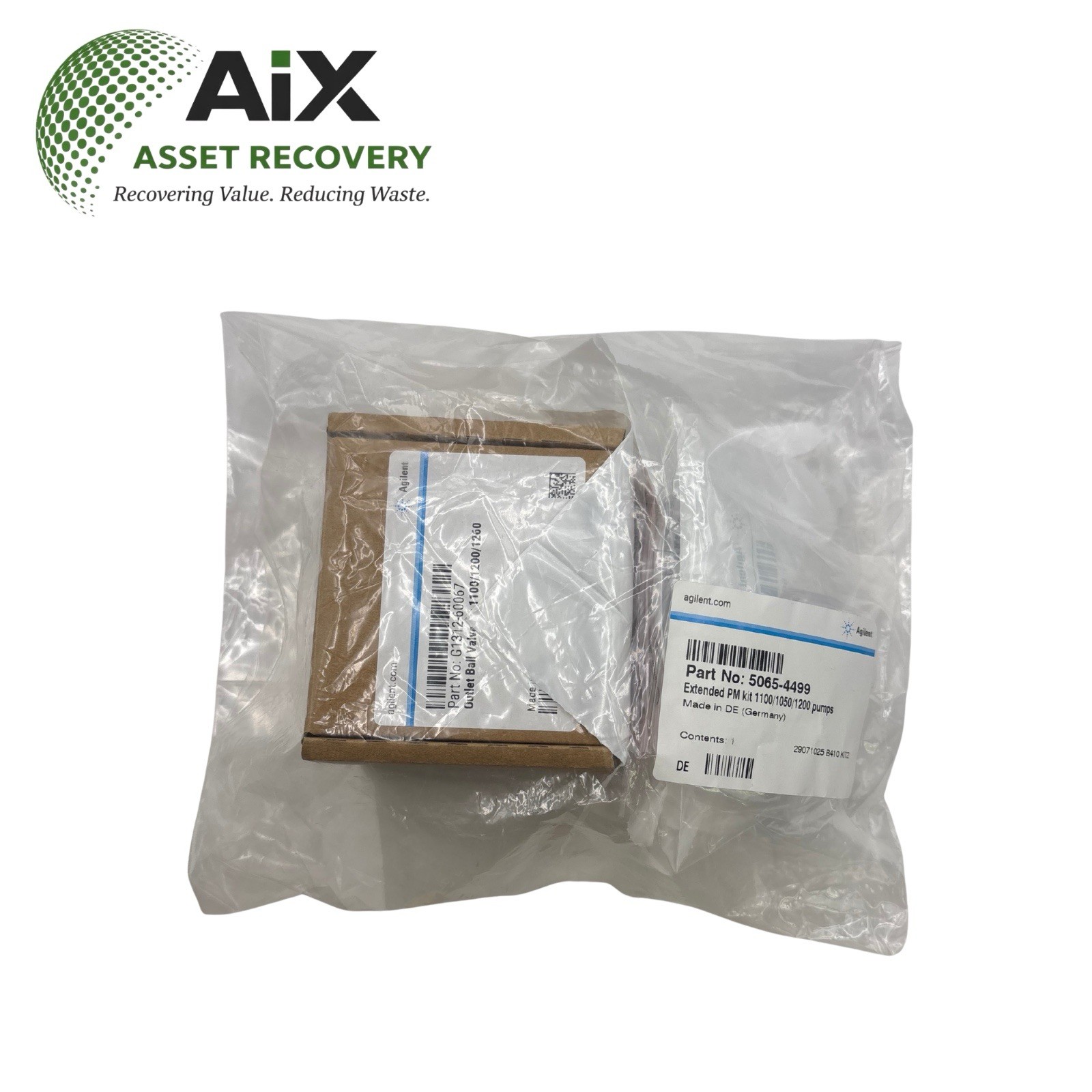 Agilent 5065-4499 Extended PM Maintenance Kit 1200 1100 1050 HPLC Pump NEW Agilent 5065-4499 Extended PM Maintenance Kit 1200 1100 1050 HPLC Pump NEW
