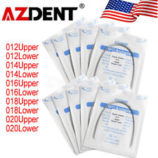 AZDENT Dental Ortho Super Elastic Niti Arch Wire Round Ovoid Form 10pcs/pack  picture