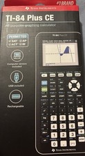 Texas Instruments TI-84 Plus CE Graphing Calculator - Black picture
