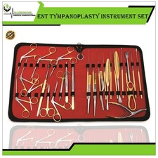 ENT Tympanoplasty Instrument Set 30 Pcs Micro Ear Surgery German Quality picture