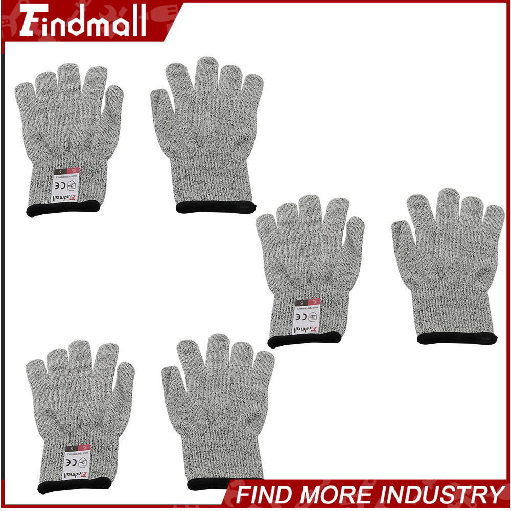 Findmall 3 Pair Cut Resistant Gloves For Oyster Shucking, Meat Cutting (Small) Findmall 3 Pair Cut Resistant Gloves For Oyster Shucking, Meat Cutting (Small)