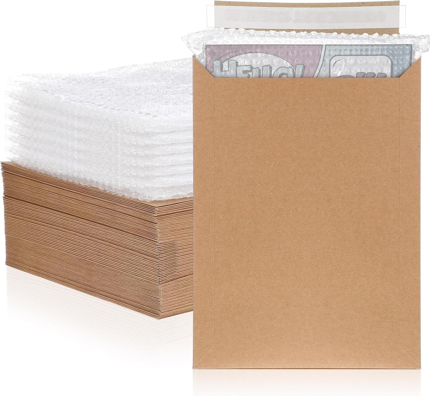 50 Pcs Comic Book Mailers Ship Envelopes Box 8.27 x 11.42 Inches with Bubble ... 50 Pcs Comic Book Mailers Ship Envelopes Box 8.27 x 11.42 Inches with Bubble ...