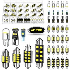 42 PCS Upgraded LED Interior Car Lights Kit, Super Bright Dome Map and Door Ligh picture