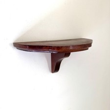 Vintage Floating Demi-Lune Corbel Shelf picture