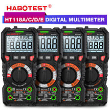 HABOTEST HT118 Series Digital Multimeter AC DC Ohmmeter Volt Tester Lead Meter picture