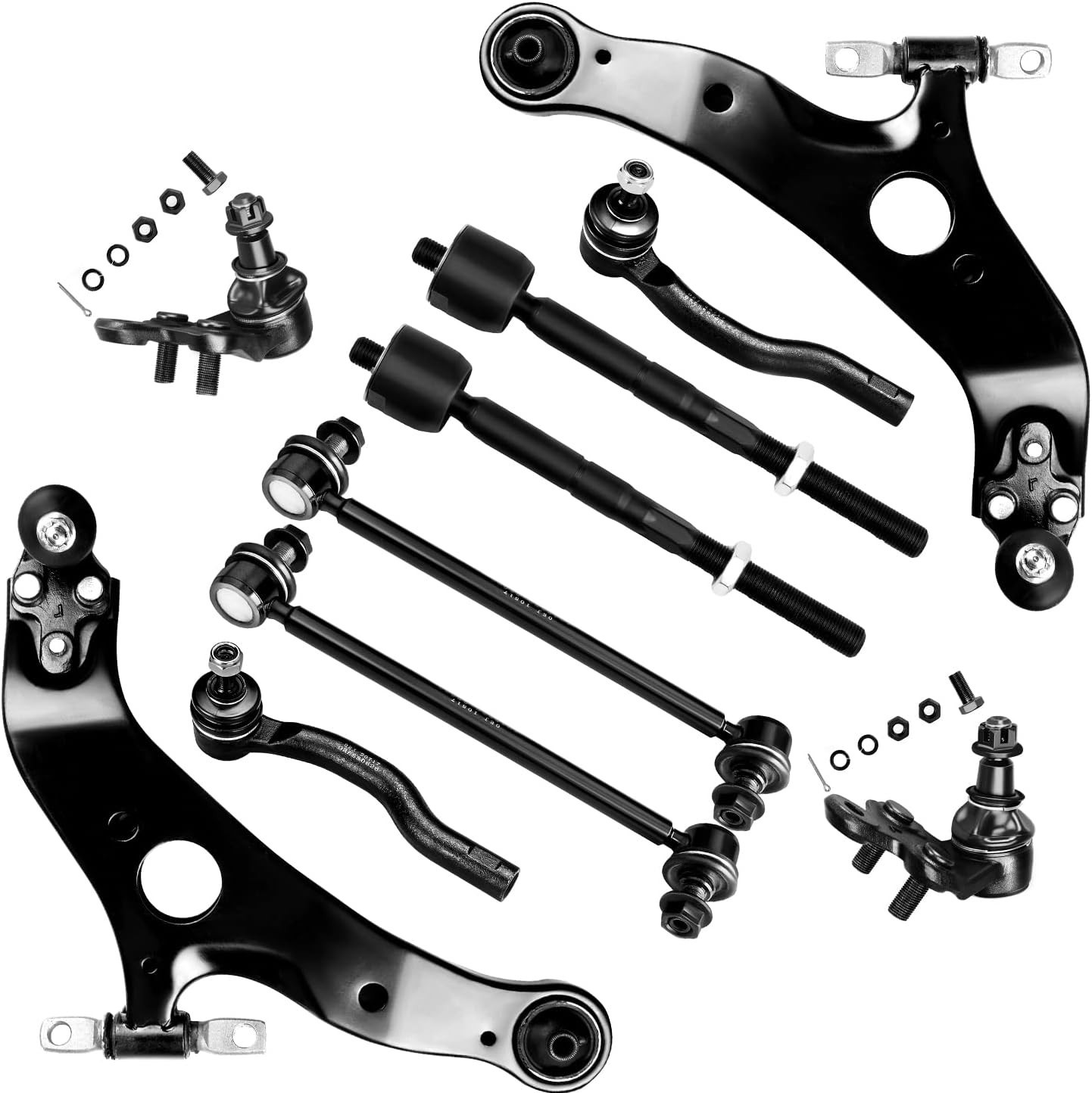 10Pcs Control Arm Ball Joint Sway Bar Fit For 2004-10 For Sienna 10Pcs Control Arm Ball Joint Sway Bar Fit For 2004-10 For Sienna