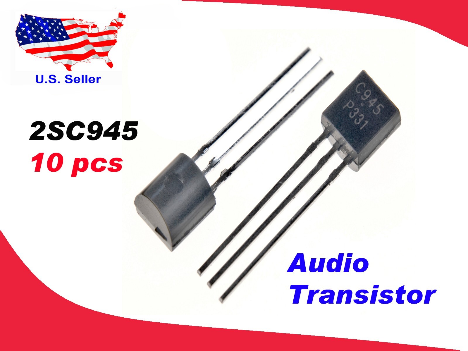 2SC945 (10 pcs) To-92 Transistors - Free & Fast shipping 2SC945 (10 pcs) To-92 Transistors - Free & Fast shipping