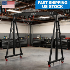 Adjustable Gantry Crane, 2 Ton 4400 LBS Capacity, Portable Gantry Crane Height picture