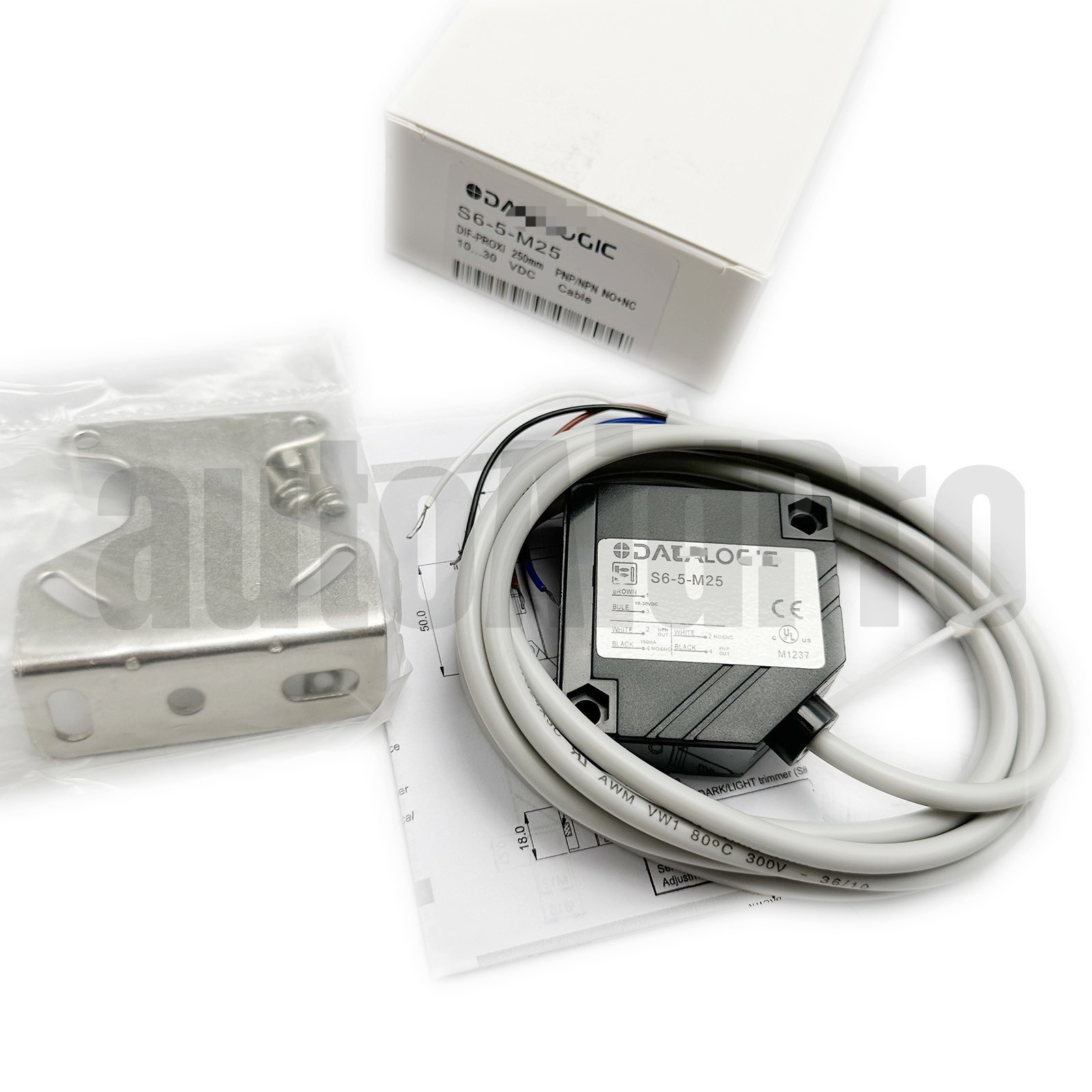 Brand New S6-5-M25 Photoelectric Switch for DATALOGIC