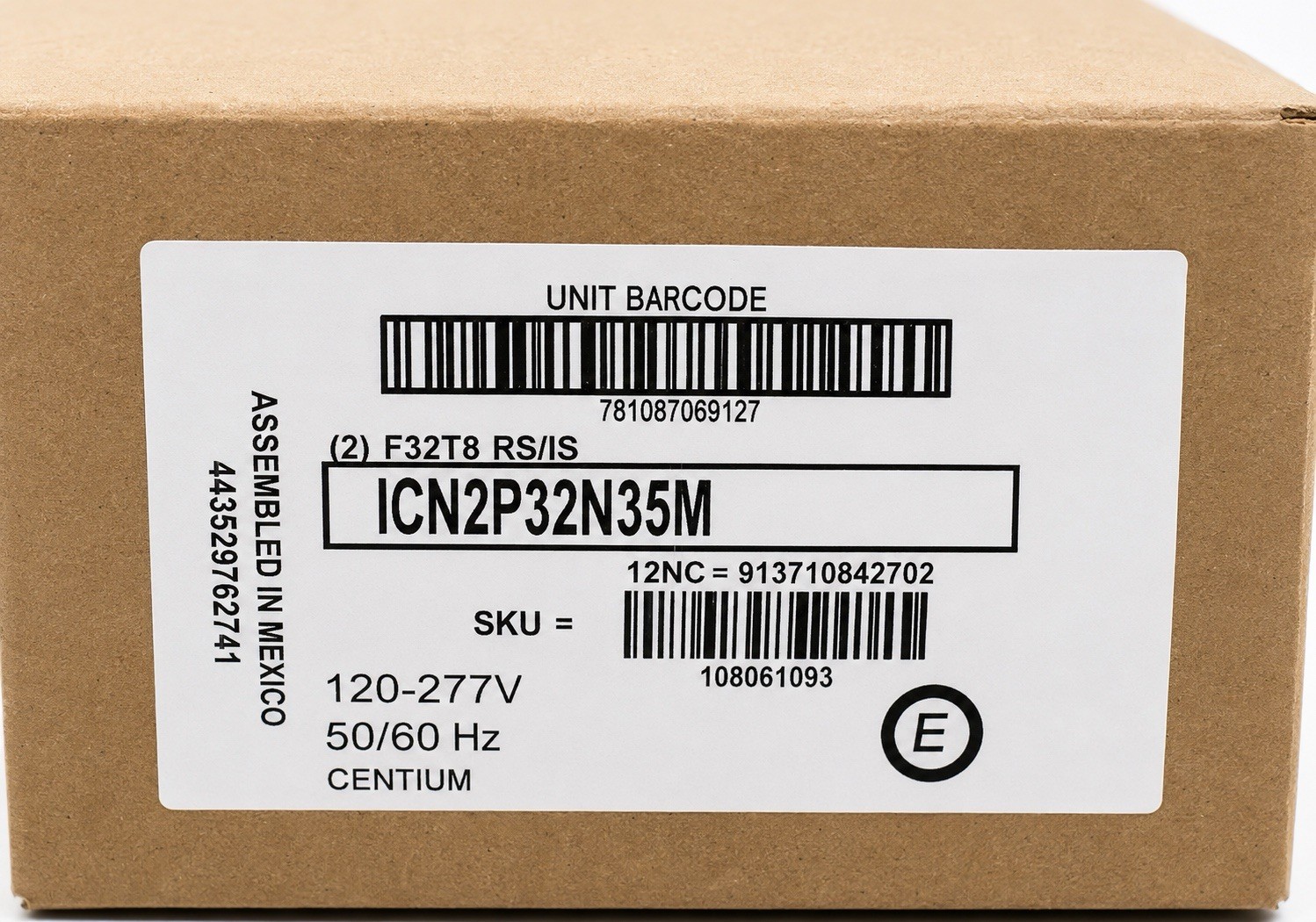 ELECTRONIC BALLAST ADVANCE ICN-2P32-N 35M Instant Start 120V to 277V (30 Pack) ELECTRONIC BALLAST ADVANCE ICN-2P32-N 35M Instant Start 120V to 277V (30 Pack)